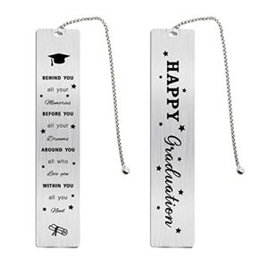 jzxwan graduation gifts bookmark for her him 2023, college high school graduation present for girl boy graduate, cute nurse student graduation gift from teacher