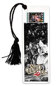 filmcells wizard of oz (haunted woods) bookmark with tassel and real 35mm film clip