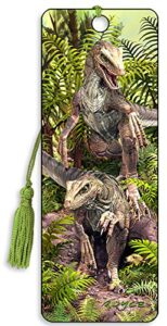 3d lenticular dinosaur royce bookmarks – by artgame (“bad boys” raptors (velociraptor))
