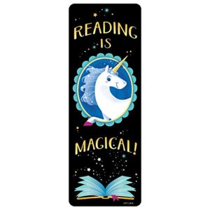 creative teaching press reading is magical! bookmarks (5553)