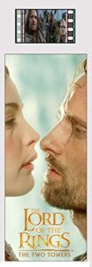 lord of the rings: the two towers (aragorn & arwen) film cell bookmark