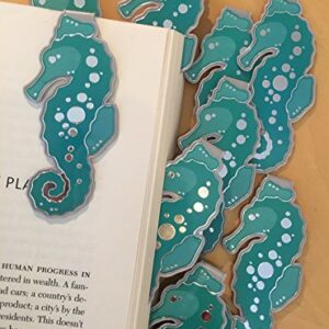 Dolphin Bulk Bookmarks Clip Over The Page (Set 10) Bookmarks for Kids Girls Boys. Perfect for School Student Incentives – Birthday Party Supplies – Reading Incentives - Party Favors - Classroom Award