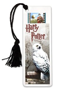 harry potter (hedwig and harry) filmcells bookmark with tassel and 35mm movie film cell