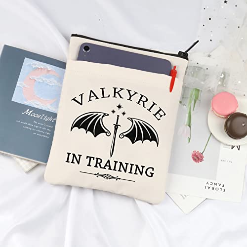 ACOSF Gift Fantasy Novel Inspired Gift Valkyrie in Training Book Sleeve for Valkyrie Fans Books Lover Gift