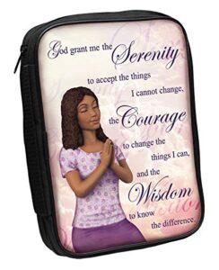 serenity prayer african american bible cover 7″x10″