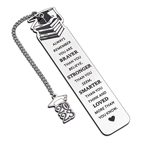 Class of 2023 Bookmark Gifts for Women Men 2023 Graduation Senior High School College Students Phd Master Nurse Medical Grad Graduate Gift for Daughter Son Teen Boys Girls Inspirational Present