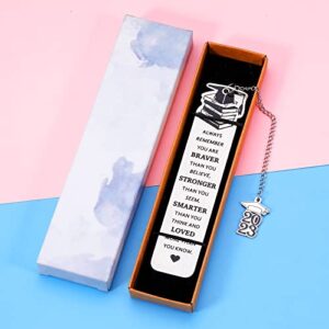 Class of 2023 Bookmark Gifts for Women Men 2023 Graduation Senior High School College Students Phd Master Nurse Medical Grad Graduate Gift for Daughter Son Teen Boys Girls Inspirational Present