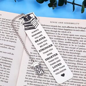 Class of 2023 Bookmark Gifts for Women Men 2023 Graduation Senior High School College Students Phd Master Nurse Medical Grad Graduate Gift for Daughter Son Teen Boys Girls Inspirational Present