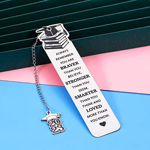 Class of 2023 Bookmark Gifts for Women Men 2023 Graduation Senior High School College Students Phd Master Nurse Medical Grad Graduate Gift for Daughter Son Teen Boys Girls Inspirational Present