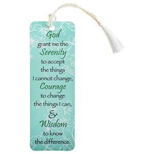 Serenity Prayer 2 x 6 Glossy Paper Bookmark with Tassel Pack of 12