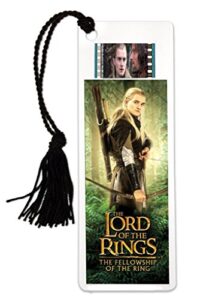 legolas bookmark – lord of the rings – fellowship of the ring – features real clip of 35mm film from lord of the rings movies