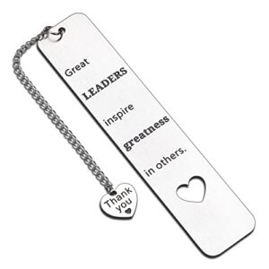 boss day gifts thank you gifts for women men leader appreciation gift for boss male retirement going away leaving gifts ideas for boss lady supervisor mentor office inspirational christmas bookmark