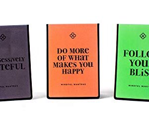 Folio Motivational Affirmation Quote Mantra Magnetic Bookmarks - Set of 3 Inspirational Bookmarks for All Ages, Men, Women, Teens Girls Students for Friends, Coworkers & Student Incentives!