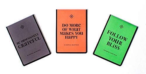 Folio Motivational Affirmation Quote Mantra Magnetic Bookmarks - Set of 3 Inspirational Bookmarks for All Ages, Men, Women, Teens Girls Students for Friends, Coworkers & Student Incentives!