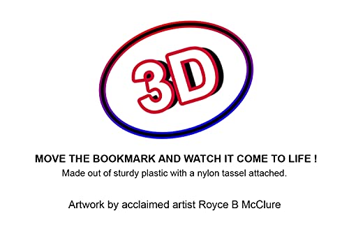 3D Royce Bookmark - No Evil Frogs - by Artgame