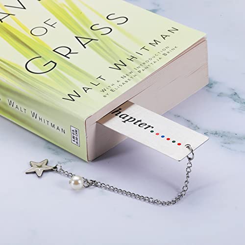 Christmas Bookmark Gift for Women Girl Book Lovers Inspirational Graduation Retirement New Job Gift Coworker Colleague Employee Boss Gift for Male Female Birthday Wedding Valentines Day Present