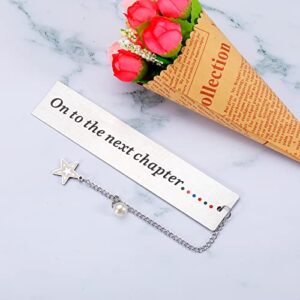 Christmas Bookmark Gift for Women Girl Book Lovers Inspirational Graduation Retirement New Job Gift Coworker Colleague Employee Boss Gift for Male Female Birthday Wedding Valentines Day Present