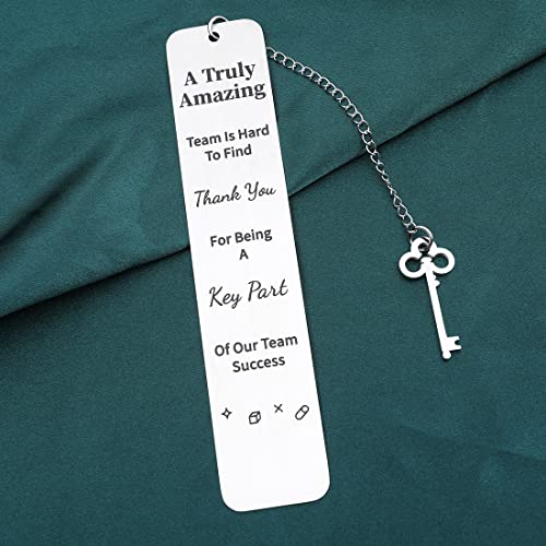 Thank You Gifts for Women Employee Appreciation Bookmark Christmas Gifts for Coworker Teacher Appreciation Gifts for Female Boss Farewell Going Away Gifts for Men Office Retirement Team Gifts Bulk