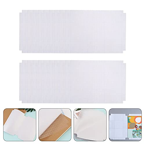 Cabilock 20Pcs Book Cover Plastic Clear Textbook Wrap Protector Self Adhesive Bookcover Adhesive Liner to Cover Books Textbook Wraps Waterproof Book Cove Protector for