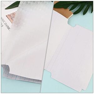 Cabilock 20Pcs Book Cover Plastic Clear Textbook Wrap Protector Self Adhesive Bookcover Adhesive Liner to Cover Books Textbook Wraps Waterproof Book Cove Protector for