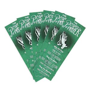 The Power of Prayer Bookmarks, 2 x 6 inches, 25 Bookmarks