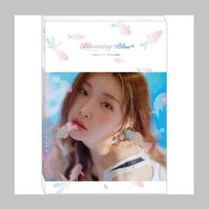 chungha – [blooming blue]3rd mini album cd+82p booklet+1p post+card+bookmark k-pop sealed