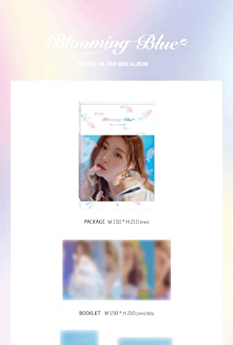 Chungha - [Blooming Blue]3rd Mini Album CD+82p Booklet+1p Post+Card+Bookmark K-POP Sealed