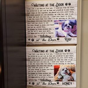 Custom Canvas Bereavement Gift | Dog Memorial Gift | Remembrance Gift | Sympathy Gift | Personalized Gift | Dog Gift | Memorial Gift | Pet Loss Gifts Custom Size