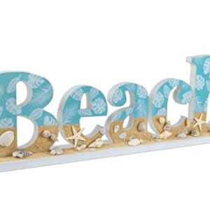 SAILINGSTORY Beach Decor, Beach Sign Beach Bathroom Decor Nautical Decor Ocean Coastal Decor