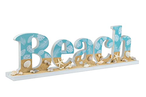 SAILINGSTORY Beach Decor, Beach Sign Beach Bathroom Decor Nautical Decor Ocean Coastal Decor