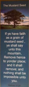 ( pack of 50 ) the mustard seed bookmarks large print inspirational christian
