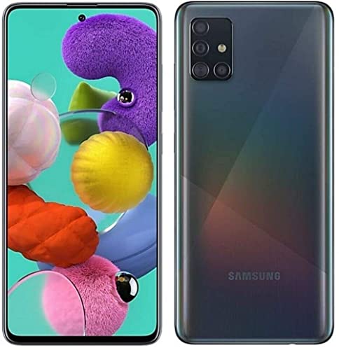 Samsung Galaxy A51 128GB 6.5" 4G LTE Unlocked, Black (Renewed)