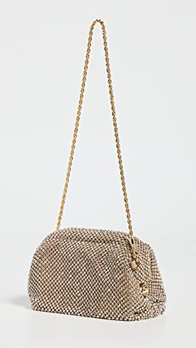 Loeffler Randall Women's Doris Mini Frame Pouch, Gold, One Size