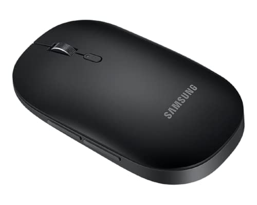 Samsung Bluetooth Mouse Slim, Compact, Wireless, Silent Clicks, for Laptop,Tablet,MacBook,Android,Windows | Easy Pairing with Samsung PC, Mobile Devices | Swift Pairing with Windows10 and 11 - Black