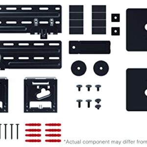 SAMSUNG Slim Fit TV Wall Mount, Compatible w/ 43”- 85” Q Series, Crystal UHD Series Televisions, Easy Installation, Blends w/Any Interior, Minimalist Look, WMN-B50EB/ZA, 2022, Black