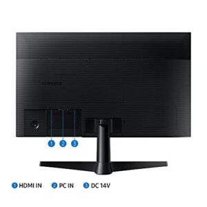 SAMSUNG T35F Series 27-Inch FHD 1080p Computer Monitor, 75Hz, IPS Panel, HDMI, VGA (D-Sub), 3-Sided Border-Less, FreeSync (LF27T350FHNXZA)