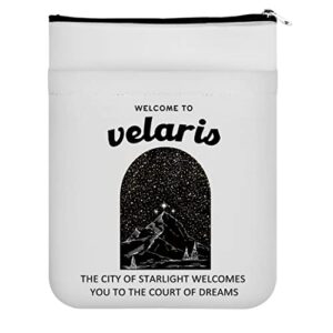 maofaed city of starlight book sleeve welcome to velaris the city of starlight book protector for book lover (court of dream)
