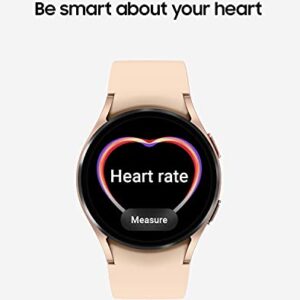 Samsung Galaxy Watch 4 40mm Smart Watch Bluetooth - Pink Gold (Renewed)
