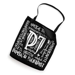 Physical Therapist PT Physical Therapy Medical Physiotherapy Tote Bag