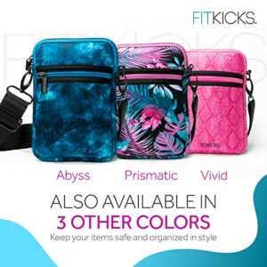 FITKICKS Crossovers Active Sport Lifestyle Crossbody Sport Water-Resistant Casual Bag Sling Purse - Nocturnal