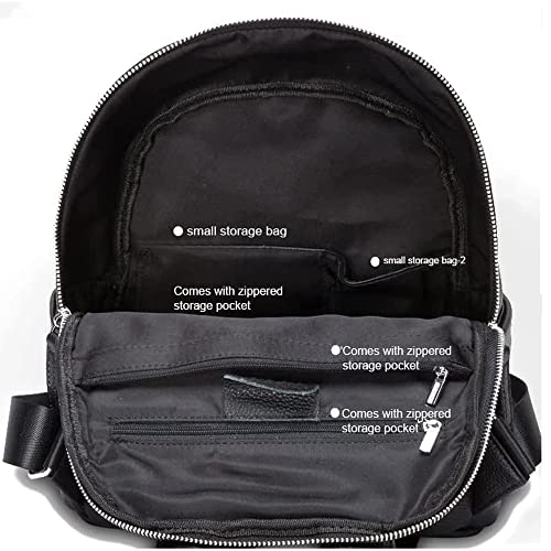 Girlfeel Genuine Leather Women's Fashion Backpack Purses Multipurpose Design Travel bagBusiness Work Bag for Men/Women-Black