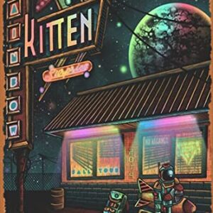 Yzixulet Good Music Rainbow Kitten Surprise Band Poster Retro Metal Tin Vintage Sign 12 X 8 Inch Home Bar Man Cave Wall Decor