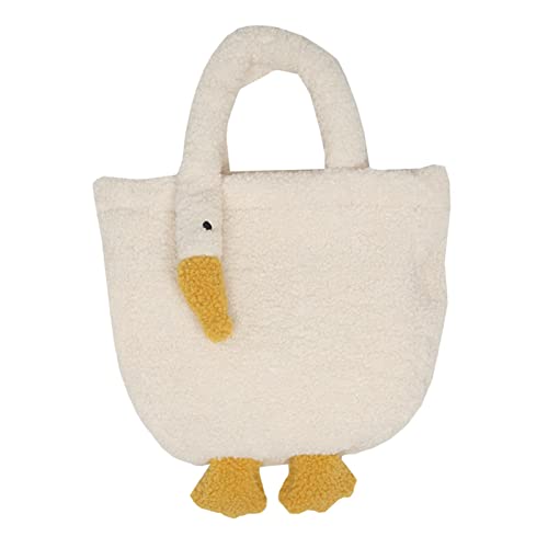 harayaa Women's Shoulder Bag Goose Shaped Girl Purse Tote, without strap, 24x8x26cm