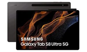 samsung galaxy tab s8 ultra 14.6″ (2022) 128gb sm-x900 wifi – graphite (renewed)