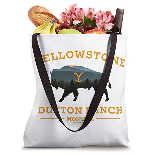 Yellowstone Dutton Ranch Bull Tote Bag