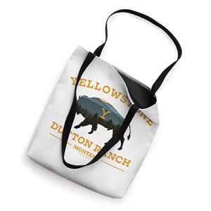 Yellowstone Dutton Ranch Bull Tote Bag