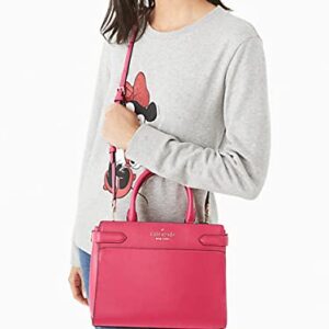 Kate Spade New York Staci Satchel Medium (Garden Ruby)