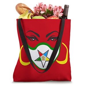 OES Sister Wear Facemask the Eastern Star Parents' Day Gift Tote Bag