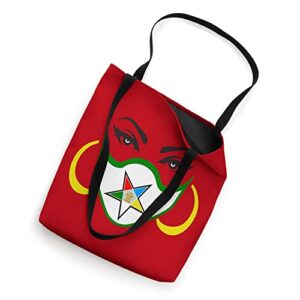 OES Sister Wear Facemask the Eastern Star Parents' Day Gift Tote Bag