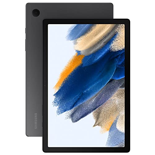 SAMSUNG Galaxy Tab A8 10.5"(32GB, 3GB) Full HD, Fingerprint Secure, All-Day Battery, Android 11 Wi-Fi Tablet, US Model SM-X200 (w/ 64GB SD, Gray)